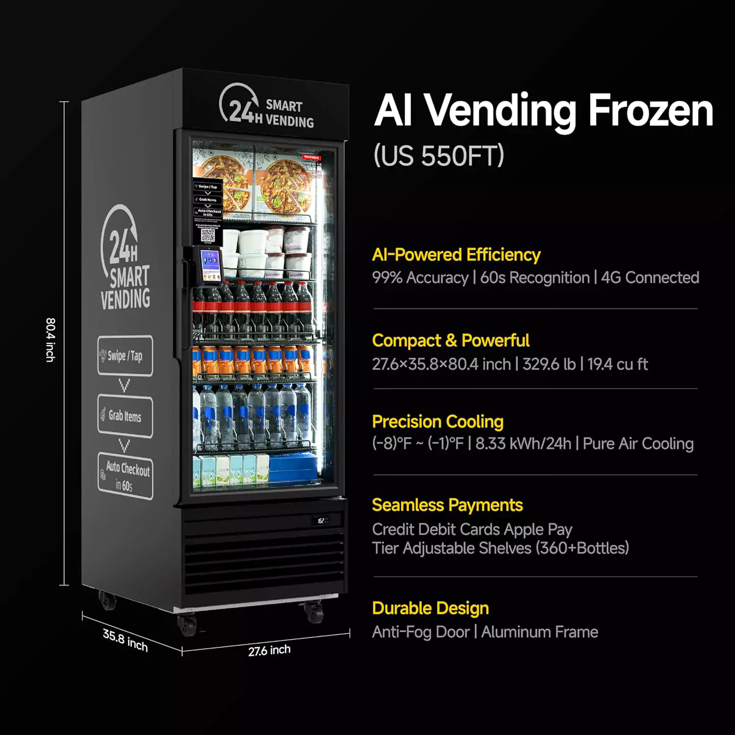 HaHa 550FT PRO Smart Freezer - Image 2